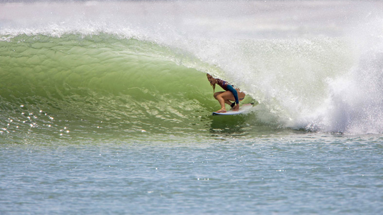 Welcome To The Future - Steph Gilmore Tests the Surf Ranch