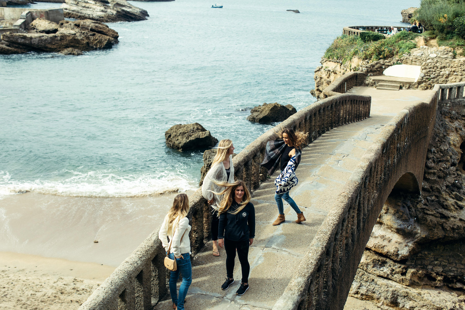 #ROXYpro France Lay Day Calls for a Biarritz Beach Day 
